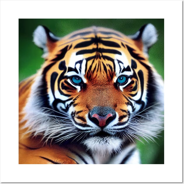 Tiger portrait Wall Art by Aimages